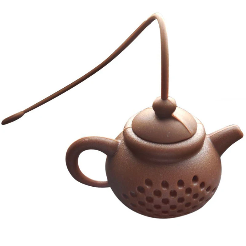 Čaj Infuser Loose Tea Leaf Nečistôt, Bylinné Korenie Jedlo-Silikónu Filter 2