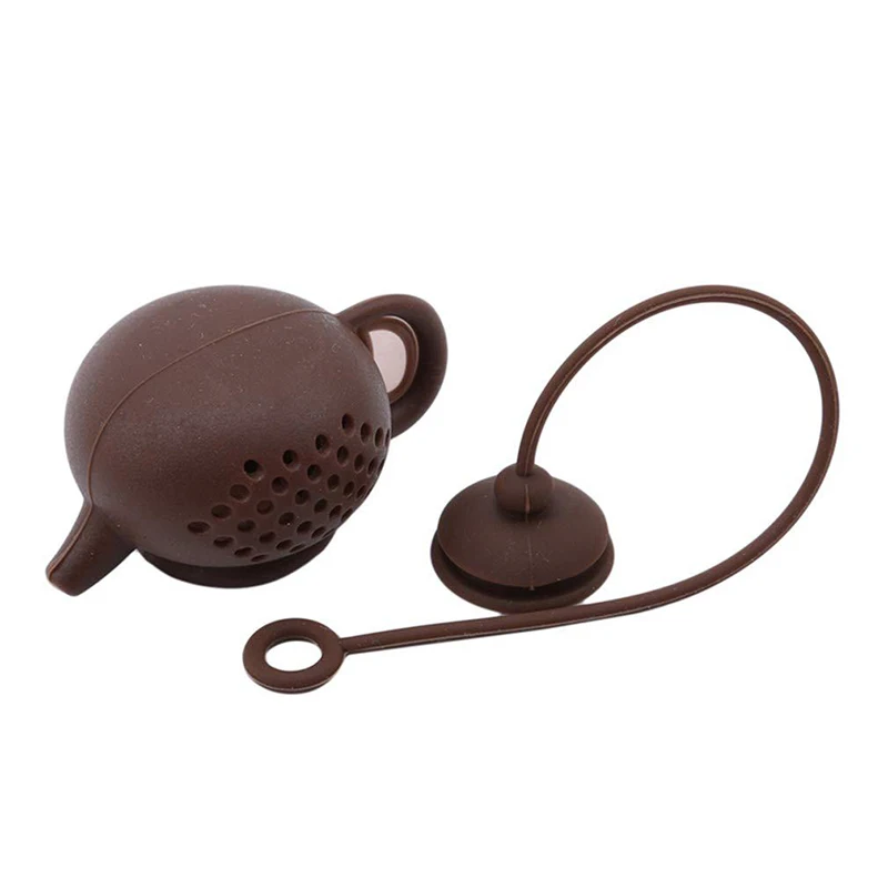 Čaj Infuser Loose Tea Leaf Nečistôt, Bylinné Korenie Jedlo-Silikónu Filter 3