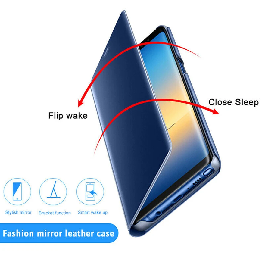 Zobrazenie Smart Flip puzdro Pre Huawei Mate 10 Pro Mate10 ALP-L09 BLA-L29 Fundas Luxusné Originálne Magnetický Držiak Koža Na Kryt Telefónu 1