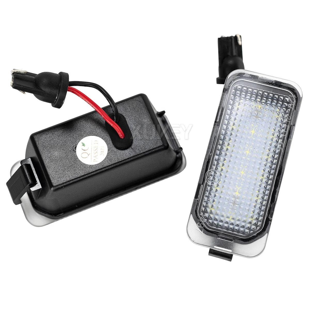 2X poznávacia Svetlá LED Zadné Licencia Lampy 6000K Xenon White pre Ford Fiesta Zameranie SMAX C-MAX Grand C max, Kuga, Mondeo, Galaxy 4