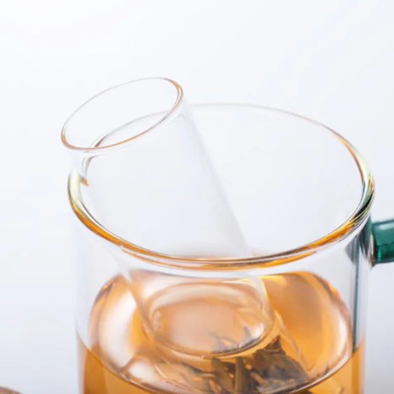 Priehľadné Sklenené Trubice Čaj, Riad, Nečistôt, Korku Fľaše Čaj Infuser Varenia Test Filter Trubice Čaj Maker Drinkware Príslušenstvo 3
