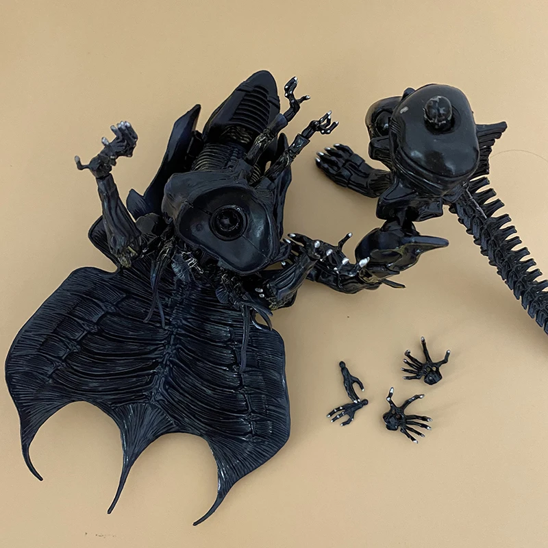 Kráľovná Hybrid Cudzie Kovové Figuration #047 Aliens VS Predator PVC Akcie Obrázok Modelu Kráľovná Cudzie Obrázok Hračky Darček 2