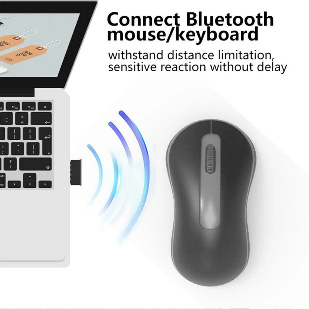 Bluetooth-kompatibilného Adaptéra pre PC Mini Nano USB Bluetooth-kompatibilné 5.0 Dongle pre Windows 10 8 7 Prenosný počítač Stolový Počítač 3