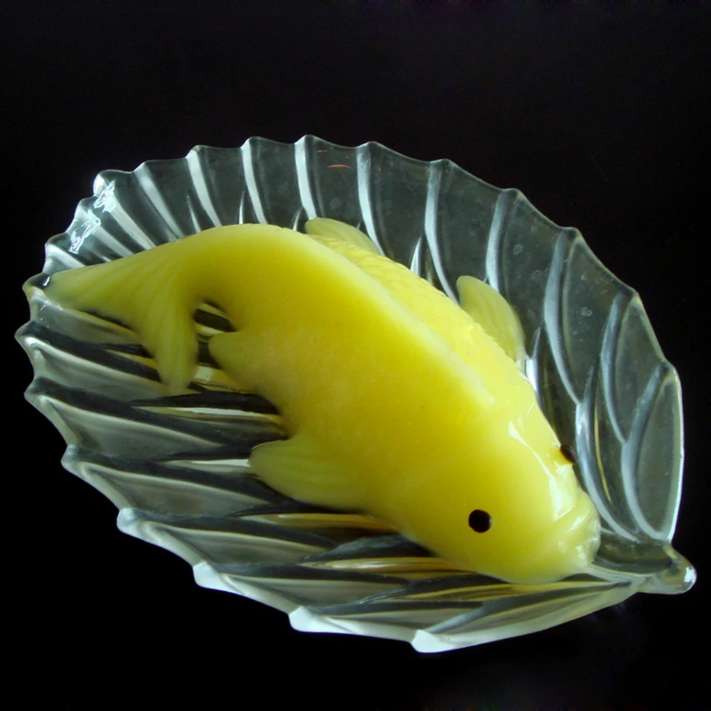 28x17.5cm 3D Koi Fish Tvar Plastové Torte Čokoláda Jelly Plesne Plesne DIY Formy na Pečenie Nástroje Dekorácie 4