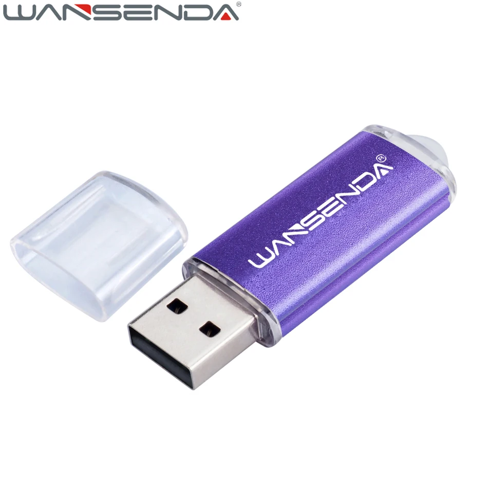 WANSENDA Kovové USB Flash mini Pero Disk 4 GB 8 GB 16 GB 32 GB, 64 GB 128G 256 GB Pendrives Reálne možnosti Pamäťový kľúč USB 2