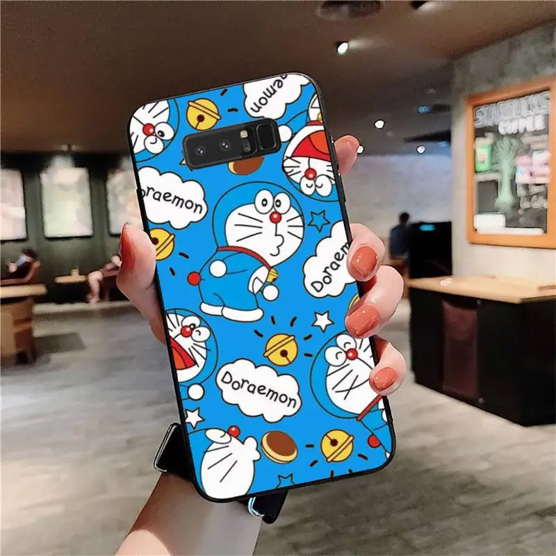 YNDFCNB Modré Svetlo Doraemon Telefón puzdro pre Samsung Poznámku 3 4 5 7 8 9 10 20 pro lite ultra pre Oppo A9 2020 2