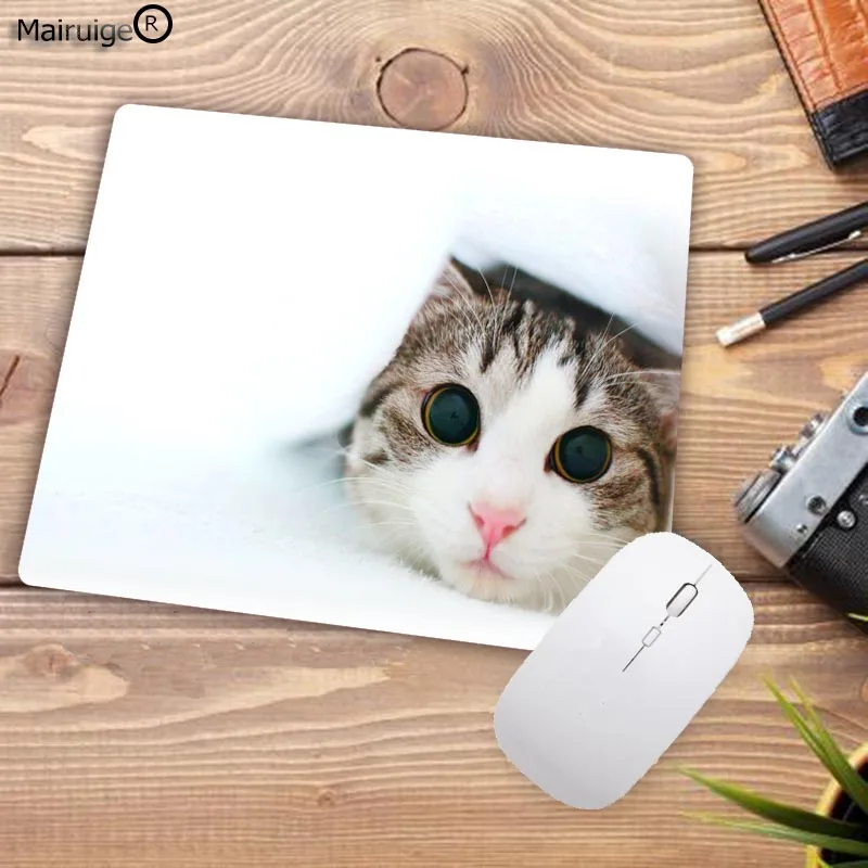 XGZ Malej Veľkosti Rubbe Podložka pod Myš Cute Cat Zvierat Mouse Mat Herné Hráč Hráč Ploche Panela Počítača, Notebooku Mousepad Hry 22X18CM 2