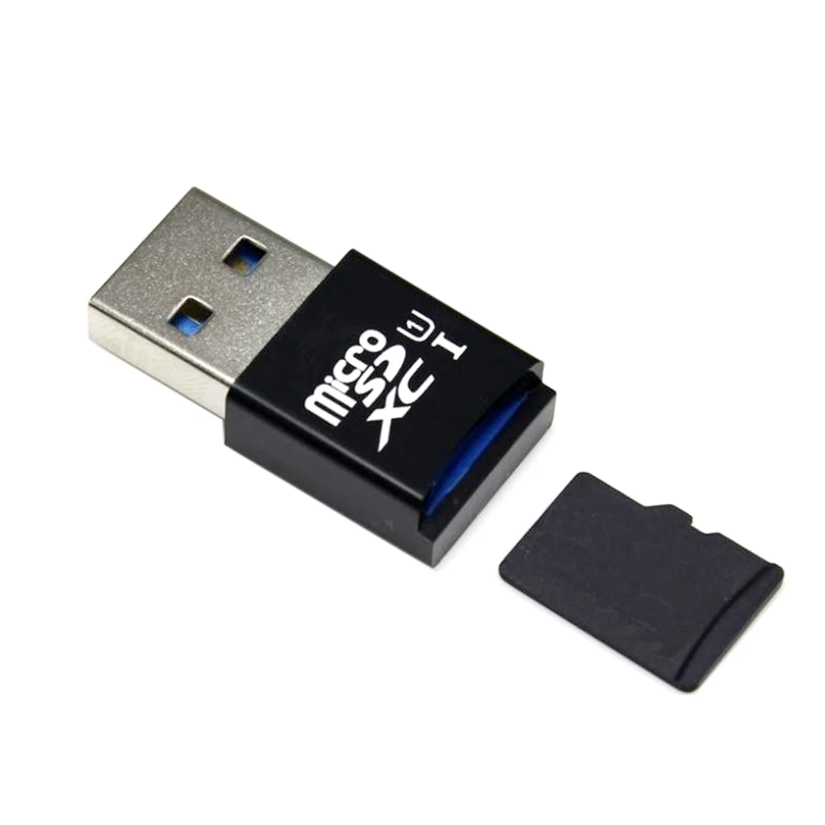 Mini Veľkosť 5Gbps Super Speed USB 3.0 Micro SD SDXC TF Card Reader Adaptér 3