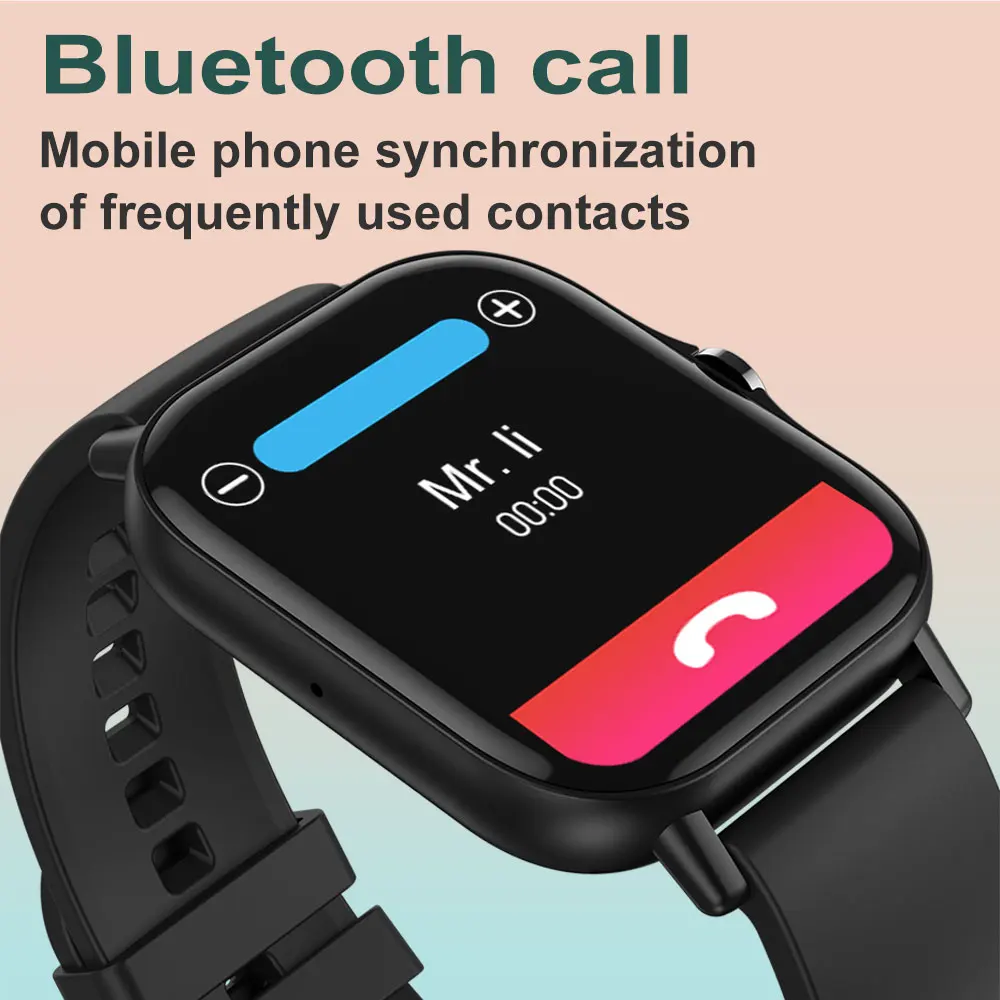 GIIKNEW DT94 Smart Hodinky Mužov S Prispôsobiť Hodinky Bluetooth hovor Správy Push Srdcovej frekvencie 1.78 palcový Ženy Smartwatch P8 Plus 5