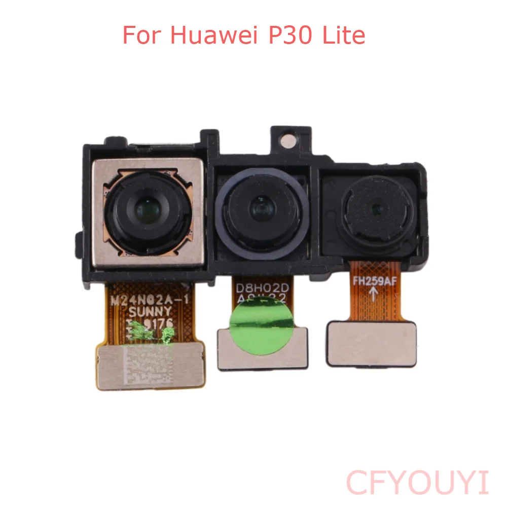 Originálne Zadný Fotoaparát Veľkého Hlavného Späť Modul Kamery Flex Kábel, Náhradná Pre Huawei P30 Lite 48MP+8MP+2MP 0