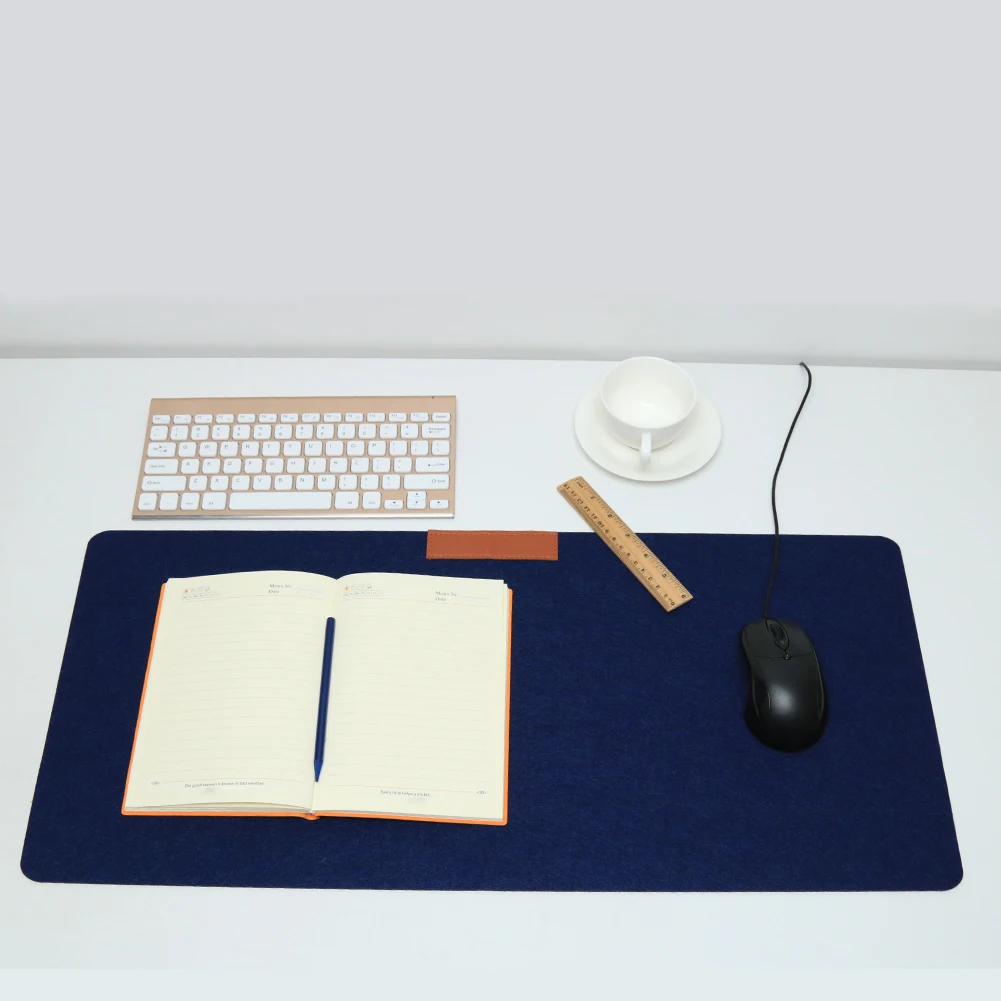 Jednoduché Office Počítač, Písací Stôl Mat Tabuľka Klávesnice Cítil Notebook Vankúš Stôl Gamer Mousepad, Počítačové Hry Hrá Pad 2