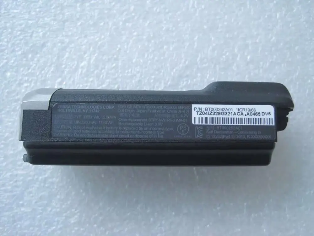 Batéria WT6000 3350mAh BTRY-NWTRS-33MA-02 BT000262A01 pre Zebra PowerPrecision WT6000 0
