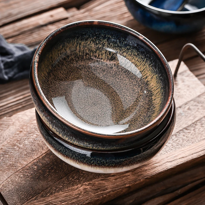 4 palcový 4.7 palcový tvorivé retro tretie Oko glazúra pece na zmenu Japonskej domácnosti keramické ryža misy umenie riad 1