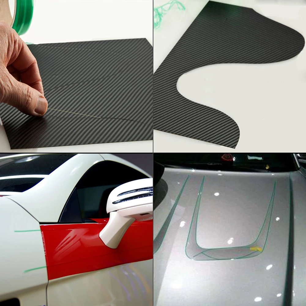 FOSHIO Knifeless Pásky Design Line Prejdite na Rezanie Zábaly Film Carbon Auto Nálepky Vinyl Cutter Nôž Okno Odtieň Výbava Príslušenstvo 2