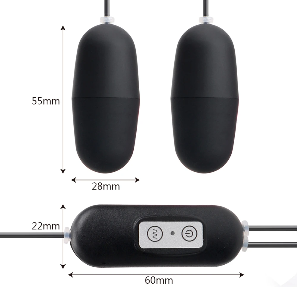 OLO USB Dual Vibrátor 12 Frekvencia Žena Bullet Vibračné Vajíčko Stimulátor Klitorisu Sexuálne Hračky pre Ženy, Dospelých Produkt 2