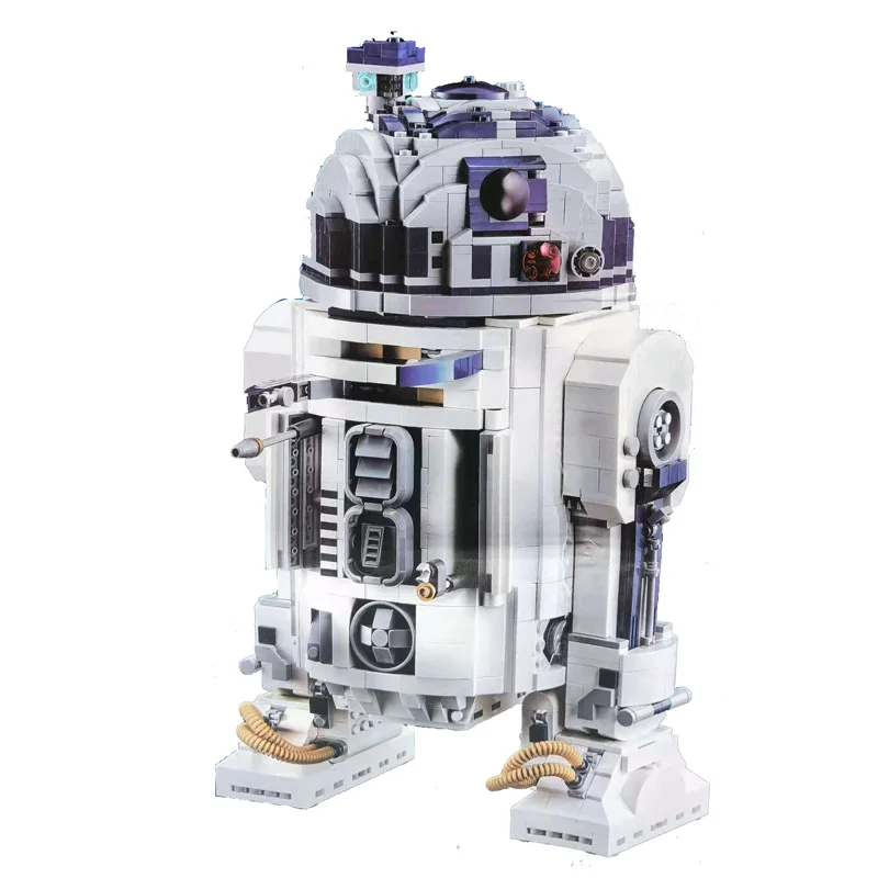 Na sklade 2314pcs Robot Space Star Wars R2d2 Bb8 Model R2-d2 Údaje stavebným Tehly Hračka pre Dieťa Alebo Priateľ Narodeniny Darček 2