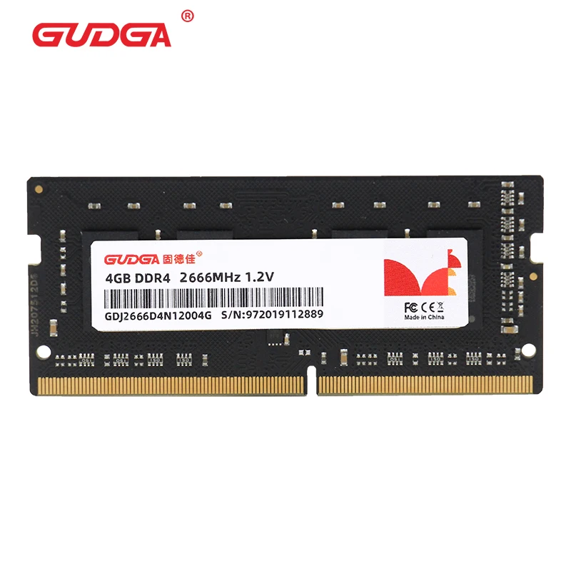 GUDGA Memoria DDR4 Ram 4 GB 8 GB 16 GB 32 G 3000MHZ 2666 MHZ Sodim 1.2 V, Podpora Dual Channel Pre Laptop Prenosný Počítač Príslušenstvo 2
