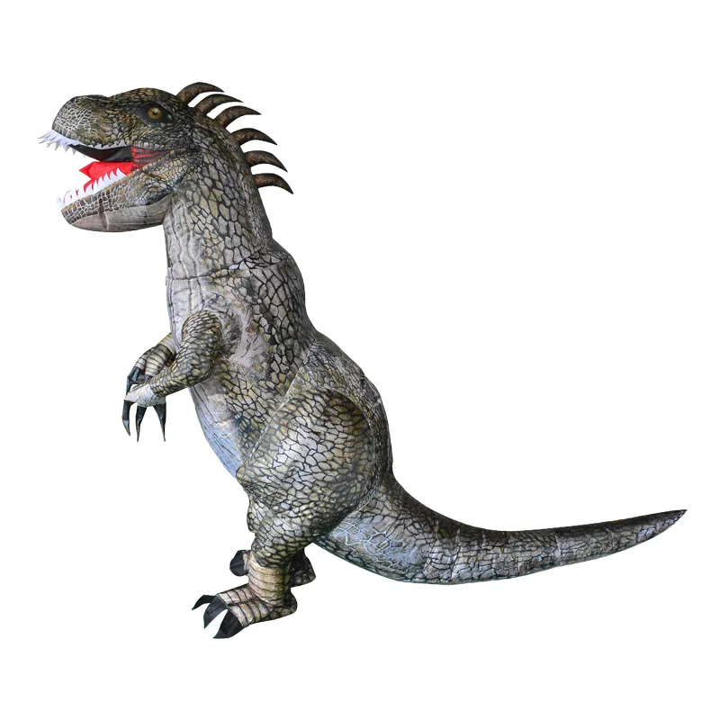 2021 Hot Štýl Nafukovacie T-Rex Cosplay Kostým Dinosaura Vyhovovali Festival Halloween, Vianočné Aktivity, Rekvizity, Oblečenie Pre Dospelých 0
