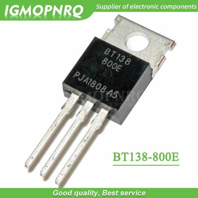 10PCS BT138-800E TO220 BT138-800 DO 220 BT138 138-800E nové a originálne 0