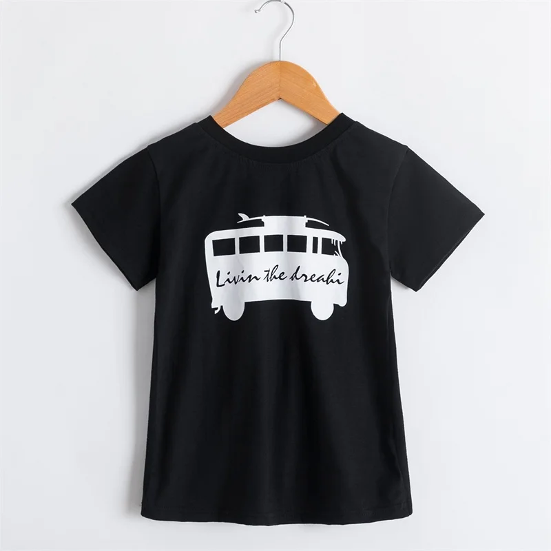 2021 Nové Letné Chlapci T-Shirt Módny Vzor Deti T Shirt Dievčatá Bavlna Krátke Rukávy Topy Unisex Jednorožec Tees Deti Oblečenie 2