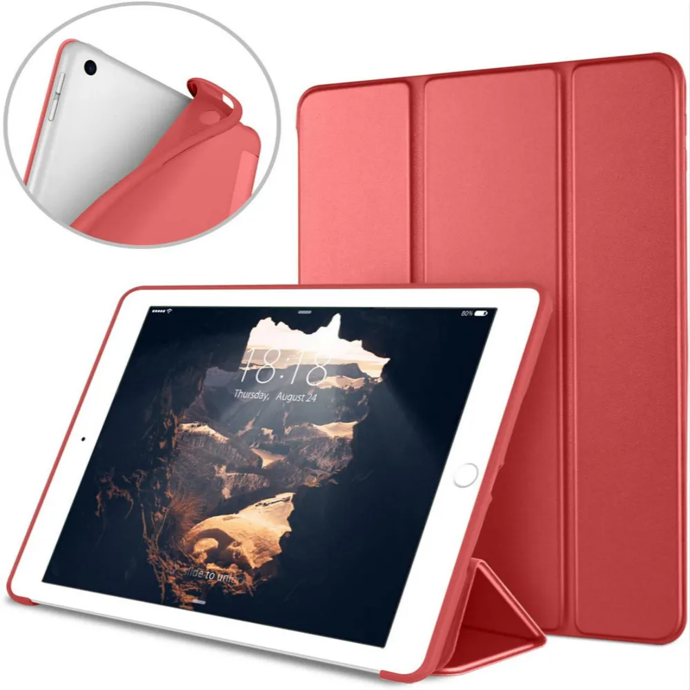 Magnet Case For iPad 2 3 4 Mäkký Silikónový Stojan, Kryt Pre iPad 5 6 7 8 Prípade iPad Vzduchu 2 3 4 Pro 9.7 10.5 11 iPad M1 2021 Nové veci 4