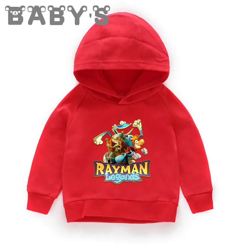 Rayman Legends Dobrodružstvo Deti Hoodies Vtipné Mikiny Cartoon Chlapcov, Oblečenie pre Deti Outwear Dievčatká Jeseň Topy,KMT5204 1