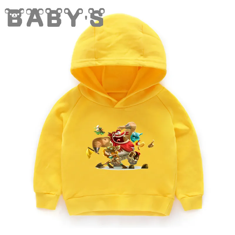Rayman Legends Dobrodružstvo Deti Hoodies Vtipné Mikiny Cartoon Chlapcov, Oblečenie pre Deti Outwear Dievčatká Jeseň Topy,KMT5204 4