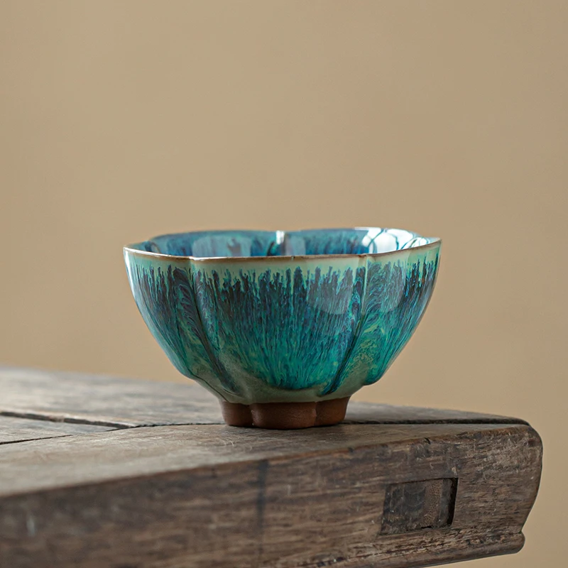 CHANSHOVA 60-90ml Čínsky retro Ručné Pece zmena Osobnosti Porcelánovú šálku čaju Malý kávový hrnček Čínsky Keramické poháre H511 3