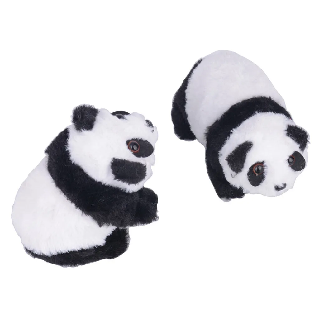 1pcs 17x8x11 Cm Roztomilý Elektronické Chôdza Panda Plyšové Hračky, Hudobné Narodeniny, Vianočné Dieťa Darčeky Súčasnosti Vypchaté Hračky Pre Deti 1