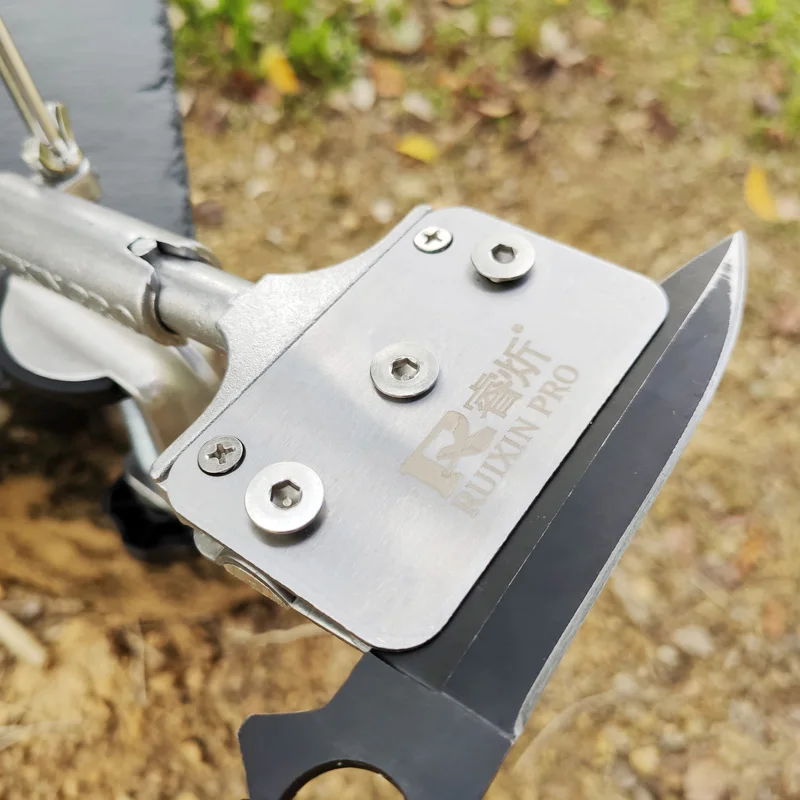 Nový profesionálny pevný uhol sharpener nastaviť držiak Noža 360 stupeň rotácie Ostrenie kameňa obojstranné leštenie kameňa 0