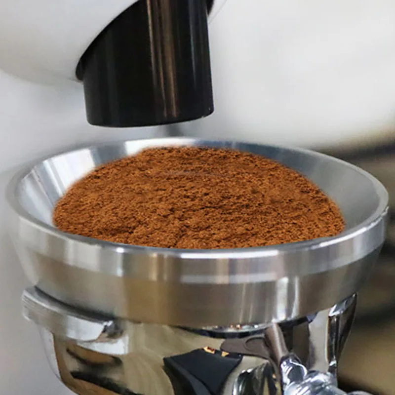 Hliníkové Inteligentné Dávkovacie Krúžok Varenia Misy Kávový Prášok Espresso Barista Nástroj Pre 51 53 54 58MM Profilter Kávy Tamper 2