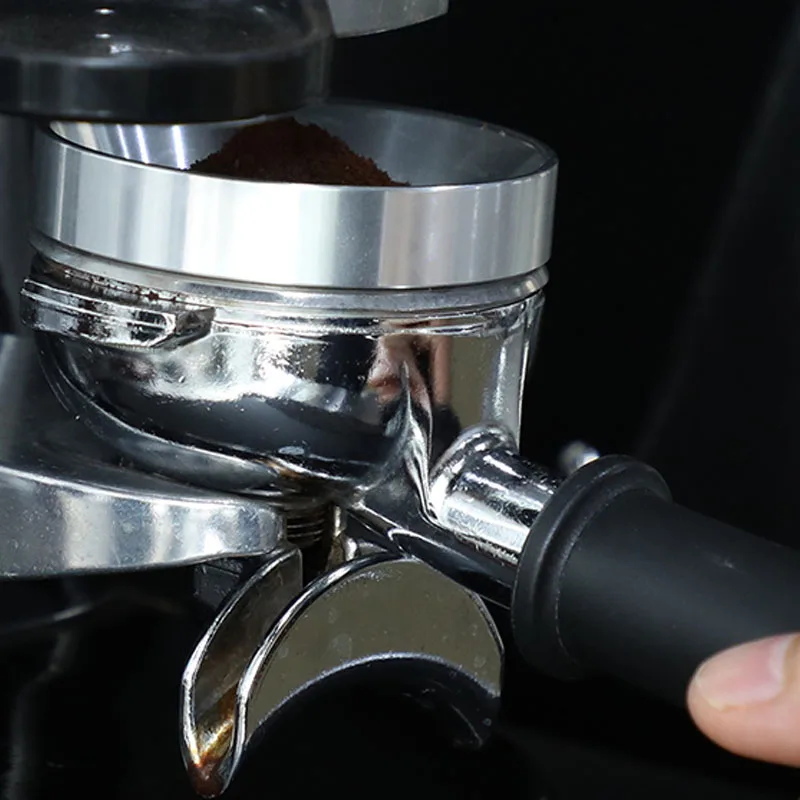 Hliníkové Inteligentné Dávkovacie Krúžok Varenia Misy Kávový Prášok Espresso Barista Nástroj Pre 51 53 54 58MM Profilter Kávy Tamper 4
