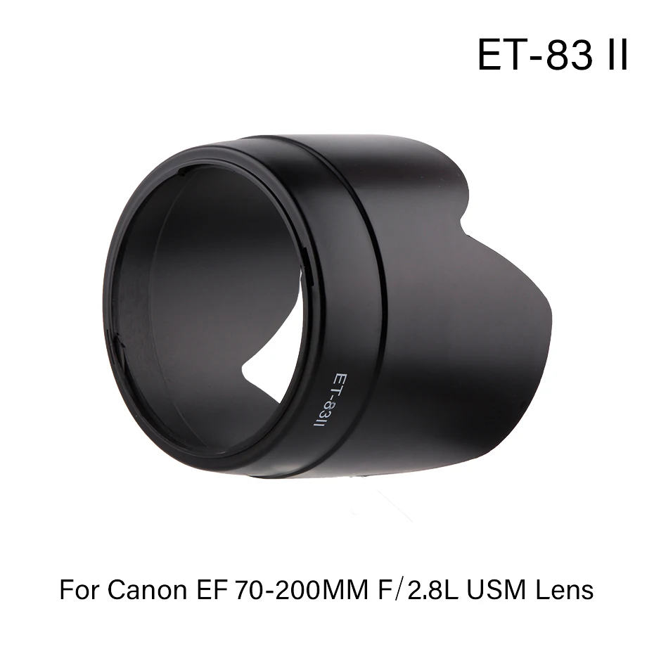 FOTOFLY ET-83 II Objektív Odsávače Pre Canon EF 70-200 mm F/2.8 L USM 77MM Bajonet Mount Objektívy fotoaparátov Kapucňou Pre Canon Objektívy ET83 II 2