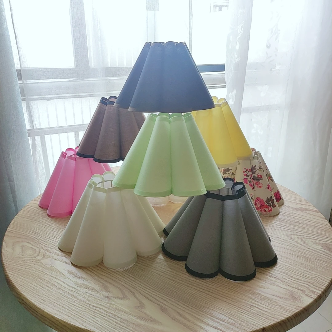 2021 Xianfan Nový Japonský petal handričkou vintage tienidlo pre stolové svietidlo nástenné svietidlá E14 E27 štúdia pracovať na čítanie osvetlenie tieni 1