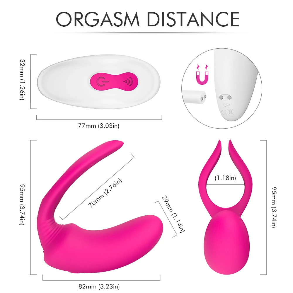 9 Rýchlosť Silikónové Nepremokavé Nabíjateľná Klitorisu Vagíny, Penisu Stimulátor Masér Dospelých, Sexuálne Hračky Pre Mužov, Ženy A Páry 1