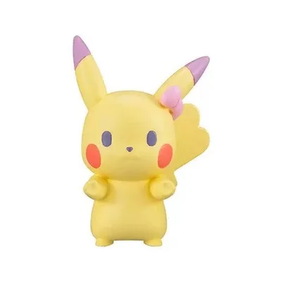 6pcs/set TAKARA TOMY pokémon pikachu Psyduck Mewtwo Clefairy anime action & hračka údaje model hračky pre deti, 2