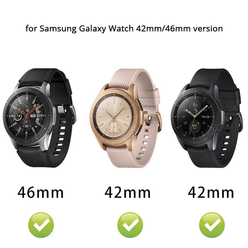 Pre Galaxy Watch3 41mm 45mm 42/46 mm Tvrdené Sklo na Samsung Výstroj S3 Klasické Hranici Screen Protector Ochranné Sklo Filmy 4