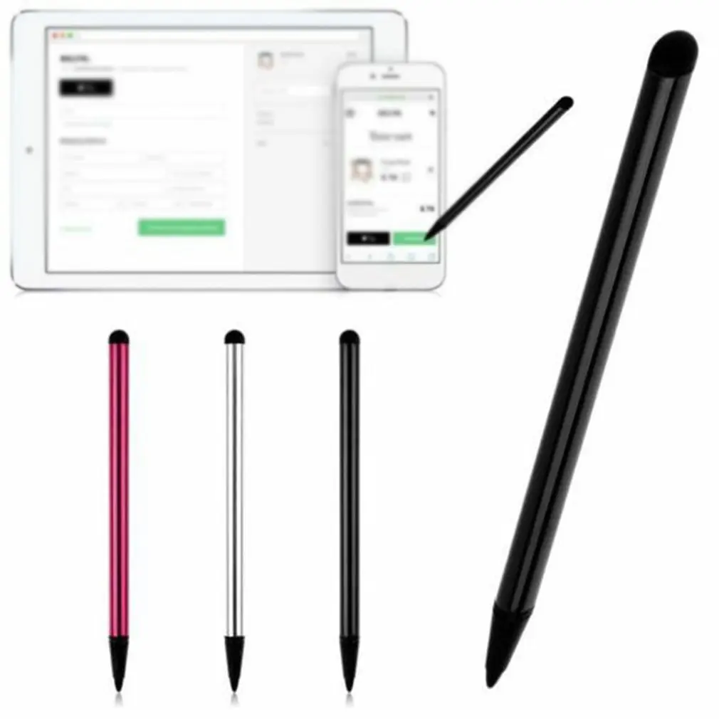 Univerzálny Pevný Dotykový Displej Pero Pre iPhone, iPad, Samsung Tablet PC a Pero, Pero Caneta Dotyk 5