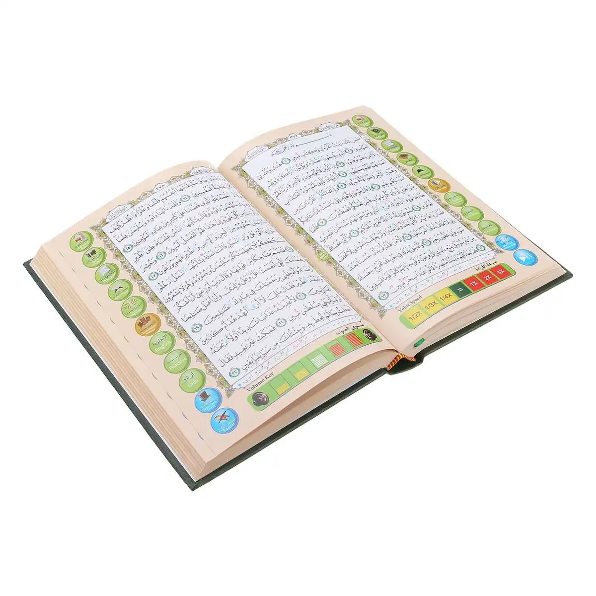 Digitálny Korán, Knihy Čítať Pen Set Moslimských Islamskej Kuran Reader Reproduktor Hráč Reciter Multi Language Svätý Korán, Čítanie s Pen 1