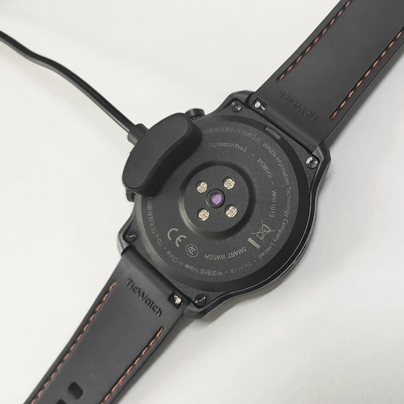 X37D Rýchle Nabíjanie pomocou pripojenia USB Kábel Prenosné Smart Hodinky Nabíjačke Zariadenie Sledovať Nabíjačka pre-Ticwatch Pro 3 Pro3 Smartwatch Príslušenstvo 1