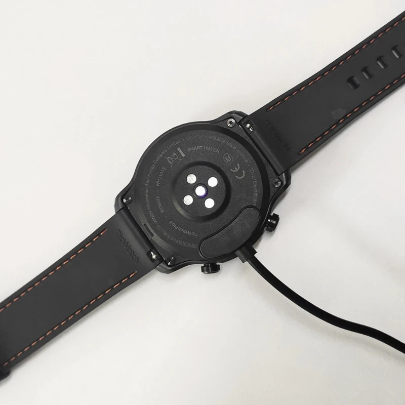 X37D Rýchle Nabíjanie pomocou pripojenia USB Kábel Prenosné Smart Hodinky Nabíjačke Zariadenie Sledovať Nabíjačka pre-Ticwatch Pro 3 Pro3 Smartwatch Príslušenstvo 2