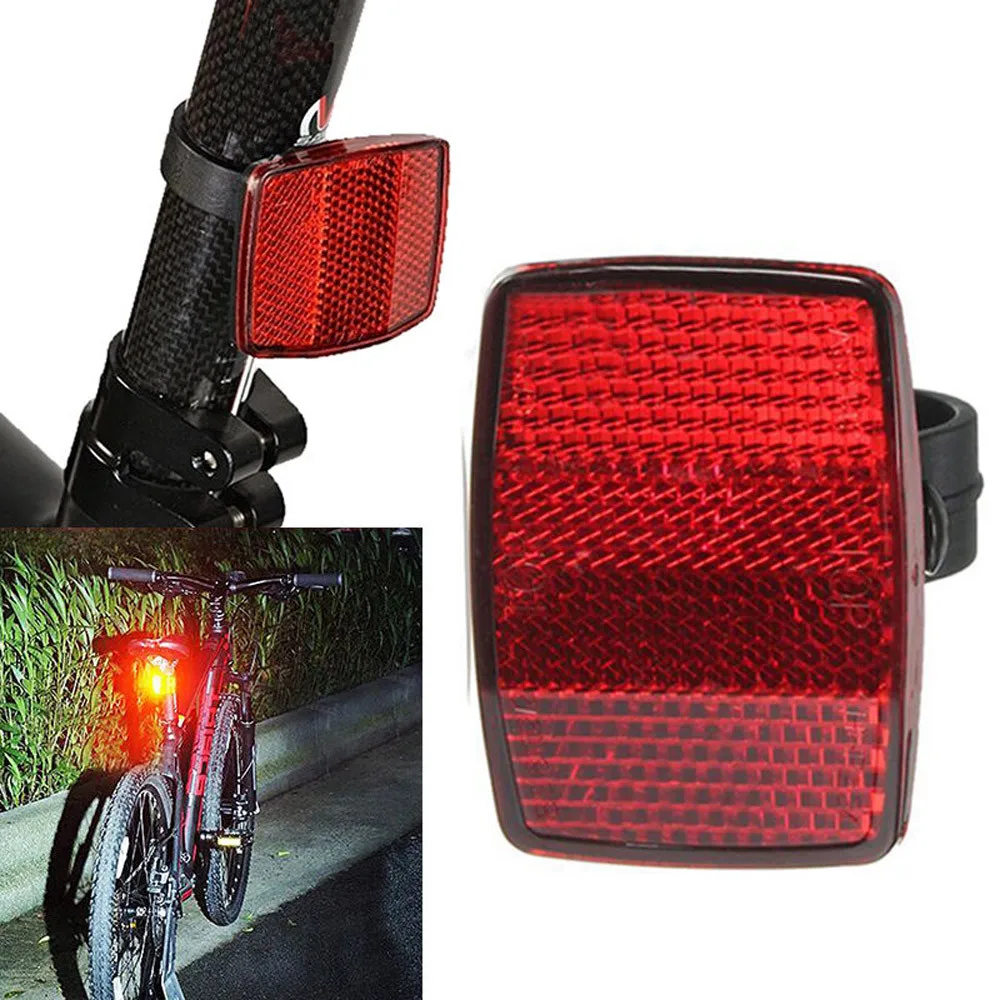 Riadidlá Montáž Svetlo Na Bicykel Bezpečný Reflektor Koleso Na Bicykel Predné, Zadné Výstražné Červené / Biele, Nové Cyklistické Svetlo Bike Príslušenstvo#42 3
