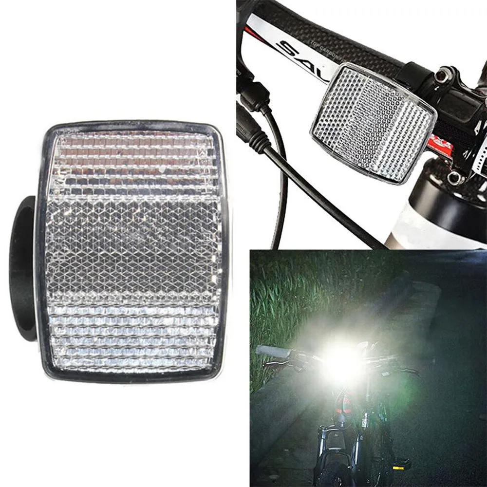 Riadidlá Montáž Svetlo Na Bicykel Bezpečný Reflektor Koleso Na Bicykel Predné, Zadné Výstražné Červené / Biele, Nové Cyklistické Svetlo Bike Príslušenstvo#42 5