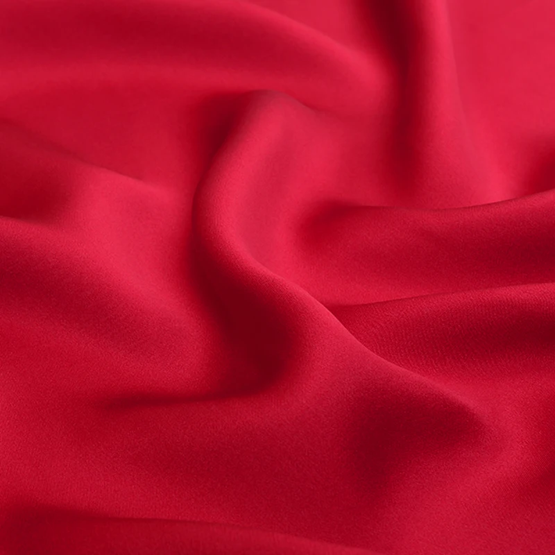 HYSK prírodný hodváb obliečka na vankúš červený lem na Obálke príruby čistého hodvábu charmeuse mulbery kryt organické luxusné hypoalergénne bedV052 2
