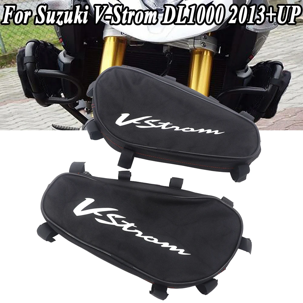 Motocykel PRE SUZUKI V-STROM DL1000 2013-2020 rám anti-kolízie bar vodotesný vak tool bag skladovanie taška vstrom DL 1000 1000 3