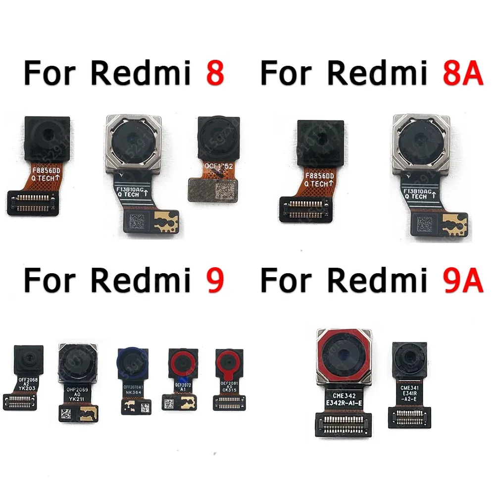Originálne Zadný Fotoaparát na Prednej strane Pre Xiao Redmi 9A 8A 9 8 Späť Flex, ktorým Čelia Malé Čelné Selfie Kamera Modul Oprava Náhradných Dielov 0