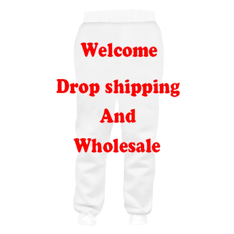 CJLM 3D Tlač Diy Vlastný Dizajn Pánske Dámske Oblečenie Bežné tepláky Drop Shipping Veľkoobchodníci Dodávateľov Pre Drop Užívateľ 1