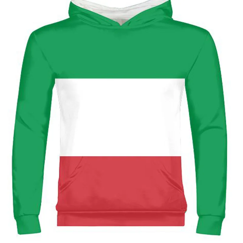 TALIANSKO muž zákazku názov počet ita mikina na zips národ vlajky talianska krajiny italia college tlač fotografií text chlapec oblečenie 0