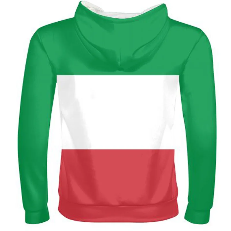 TALIANSKO muž zákazku názov počet ita mikina na zips národ vlajky talianska krajiny italia college tlač fotografií text chlapec oblečenie 2