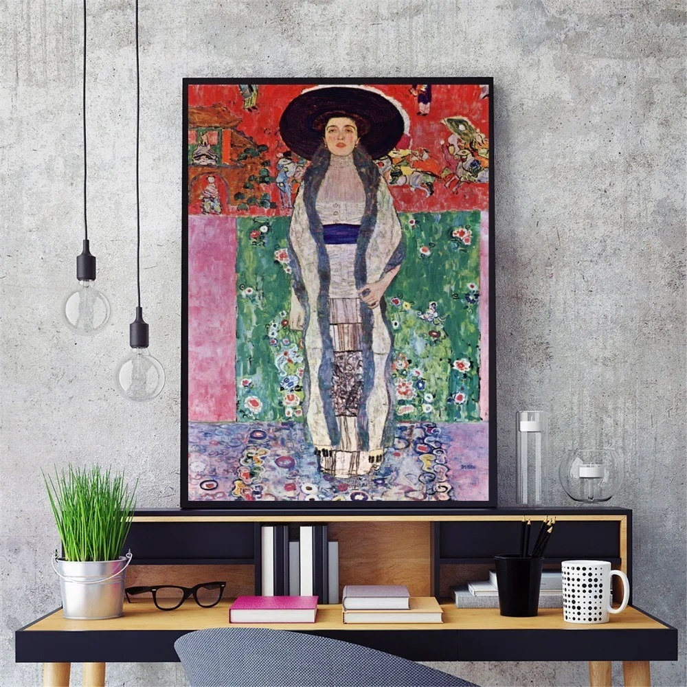 Gustav Klimt Abstraktné Maliarske Plátno Plagáty A Tlačí Na Obývacia Izba Č Zarámované Wall Art Obraz Domova Na Predaj 5